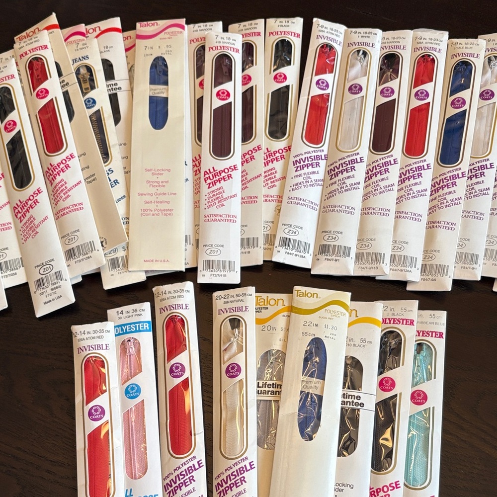 Zipper Assortment